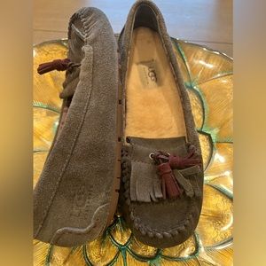 Women UGG slippers size 7. Kindly used. They are in good condition.
